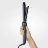 Haarglätter SEVERIN LS 0822 — Warm-Technologie, 250 W, 130 °C min, Keramikplatten, 2,8 m Kabel, Schwarz/Grau