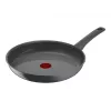 Bratpfanne Tefal C4260643, 28 cm Durchmesser, induktionsgeeignet, fester Griff, grau