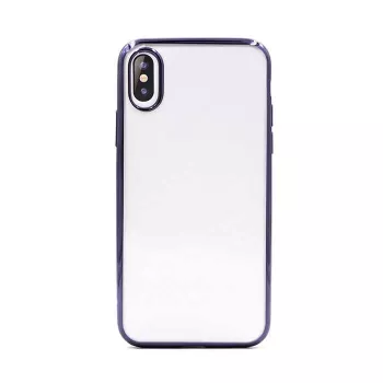 Weiche Schutzhülle Devia aus TPU für iPhone XS Max — schwarz