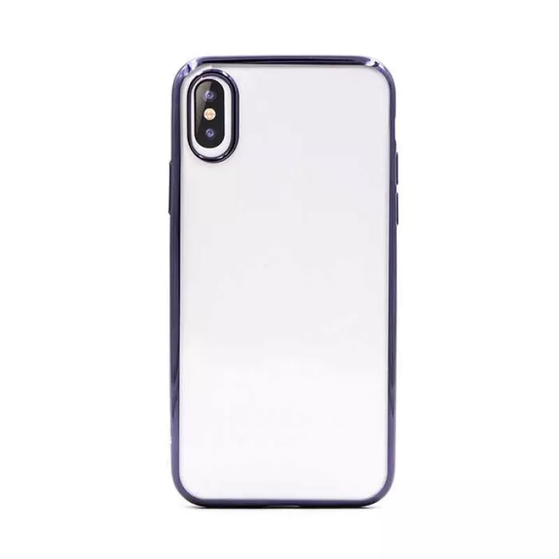 Weiche Schutzhülle Devia aus TPU für iPhone XS Max — schwarz