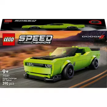 Konstruktionsspielzeugauto LEGO Speed Champions Dodge Challenger SRT Hellcat 77237 — 390 Teile, 1 Minifigur, Altersempfehlung 9+