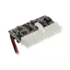 Akasa AK-PE080-03 Netzteil Indoor 80 W Schwarz, Blau, Rot, Weiß, Gelb