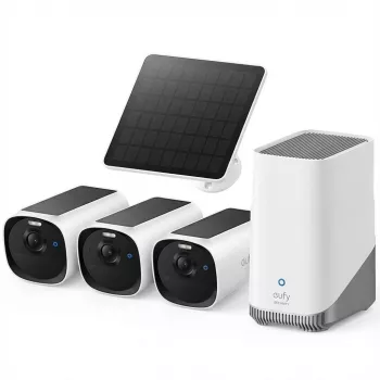 EUFY EufyCam E40 - Netzwerk-Überwachungskamera - wetterfest / staubdicht / UV-beständig / wasserdicht - Farbe (Tag/Nacht)