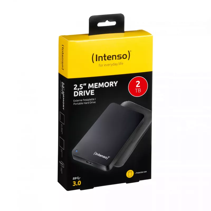 Externe Festplatte Intenso 2 TB USB 3.2 2,5 Zoll Schwarz