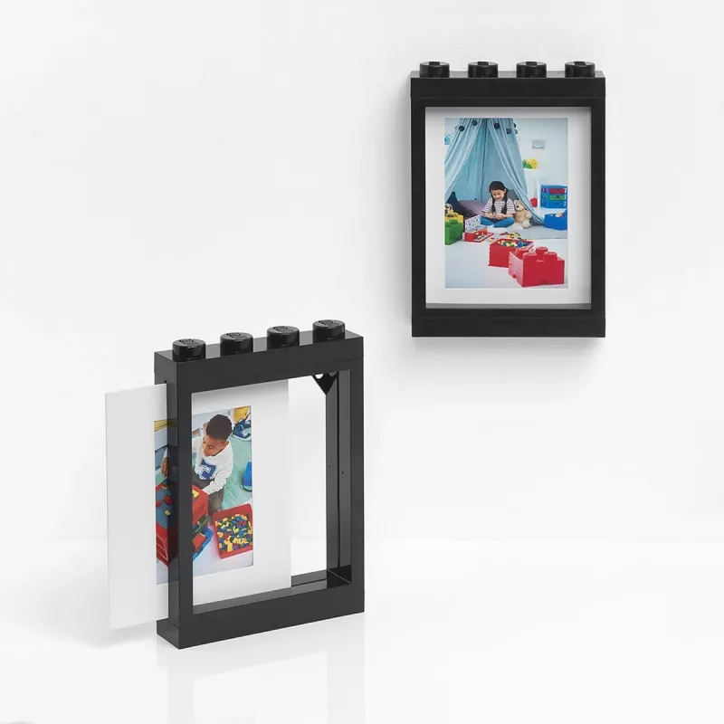 Bilderrahmen Room Copenhagen LEGO Bilderrahmen Schwarz – kompatibel mit LEGO Minifiguren-Display