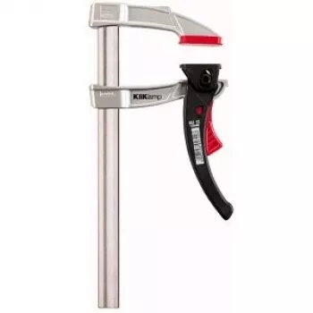 Schraubzwinge BESSEY KliKlamp KLI16 16 cm Edelstahl Schwarz Rot