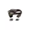 Netzkabel Eaton 1010081 Schwarz 1,7 m C14-Kupplung Netzstecker Typ F