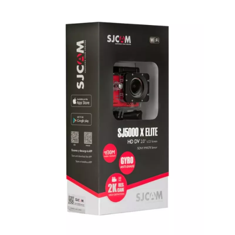 Action-Sportkamera SJCAM SJ5000X 12 MP Full HD WLAN 60 fps