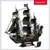 3D LED Puzzle Queen Annes L522H — dekorativer beleuchteter Modellbausatz mit LED-Beleuchtung