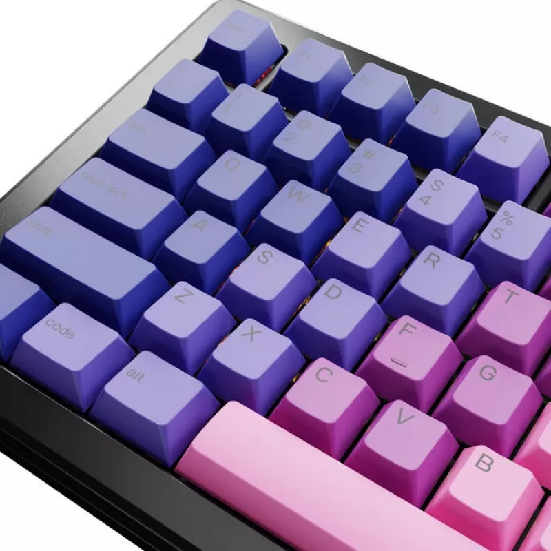 Keycaps GLORIOUS GPBT Gradient Nebula ANSI Layout PBT Dye-Sub Tastenkappen-Set