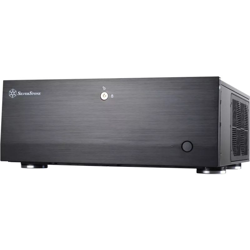 SilverStone Grandia GD07 Computergehäuse - Tower - SSI, schwarz