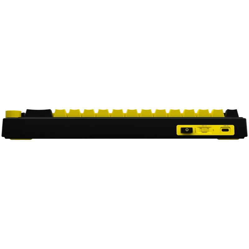 Mechanische Gaming-Tastatur LORGAR KBP70MW 65% Schwarz Gelb EN-Layout