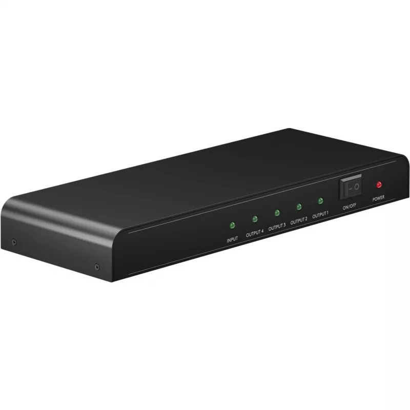 Goobay HDMI™-Splitter 1 auf 4 (4K @ 30 Hz) (58482)