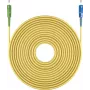 Goobay 59658 Glasfaserkabel 1 m SC/APC SC/UPC FTTH OS2 Gelb (59658)