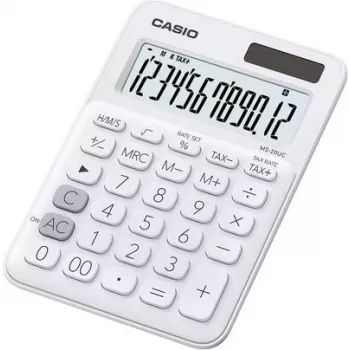 Grundrechner Casio MS-20UC-WE Desktop 12 Digits Weiß