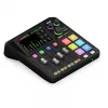 Studio-Controller RØDE Caster Duo Schwarz — 2 Combo XLR/TRS, 2 TRS Line-Ausgänge, 48 kHz, 24-Bit, Touchscreen, Wi‑Fi, Bluetooth
