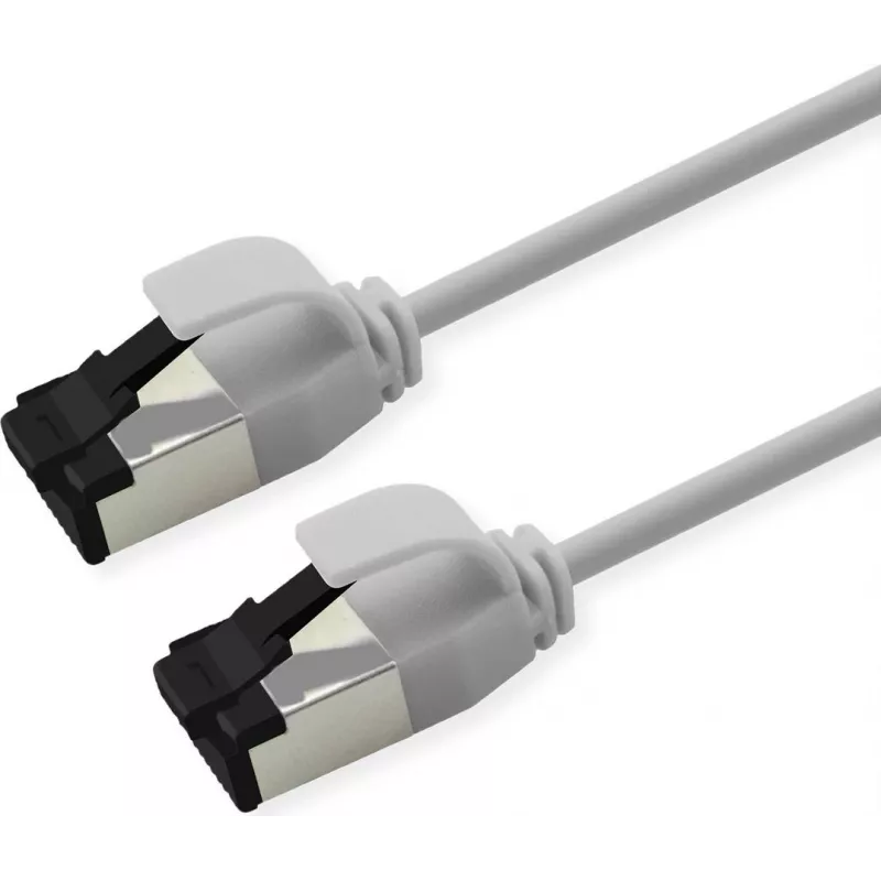 ROLINE U/FTP Patchkabel Kat.8.1 LSOH schlank Weiß 2m (21.15.3275)