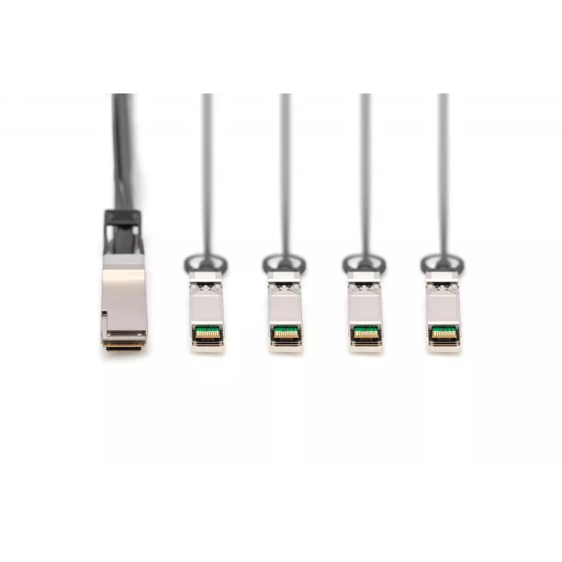 Digitus 40G QSFP+ auf 4x SFP+ Direct Attach Kabel 3m