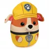 PAW Patrol Rubble Squish Plüschtier, offizielles Spielzeug aus der beliebten Zeichentrickserie, kuscheliges Stofftier für Kinder ab 1 Jahr, 30 cm