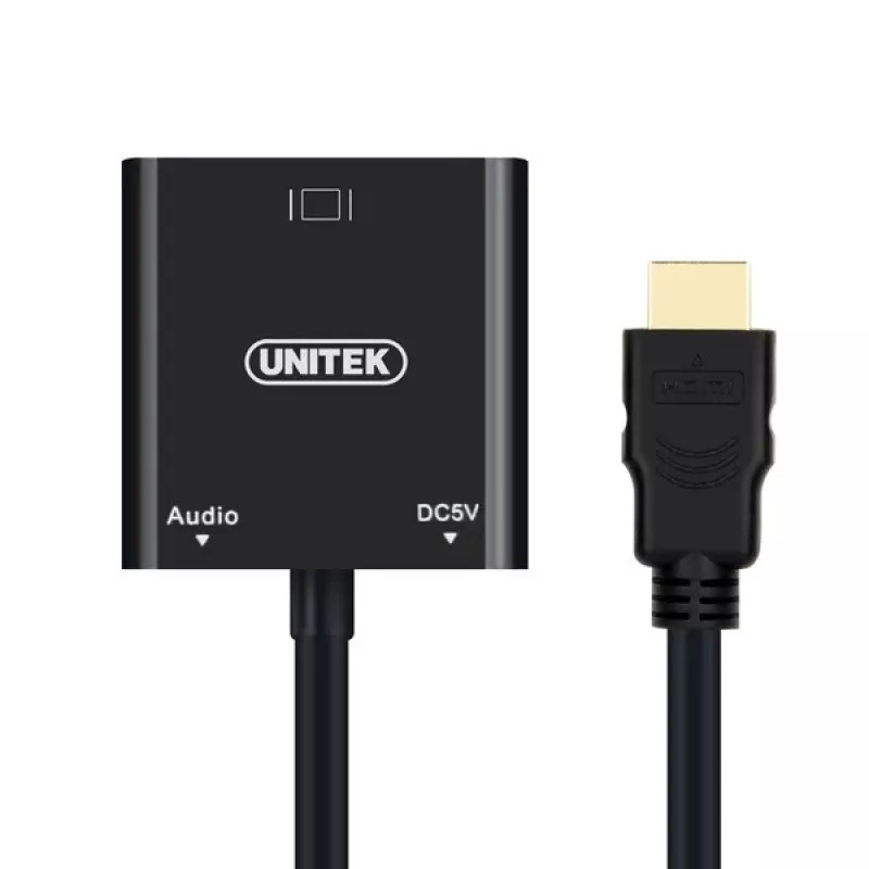 UNITEK Y-6333 Schnittstellenkarten/Adapter 3,5 mm, VGA
