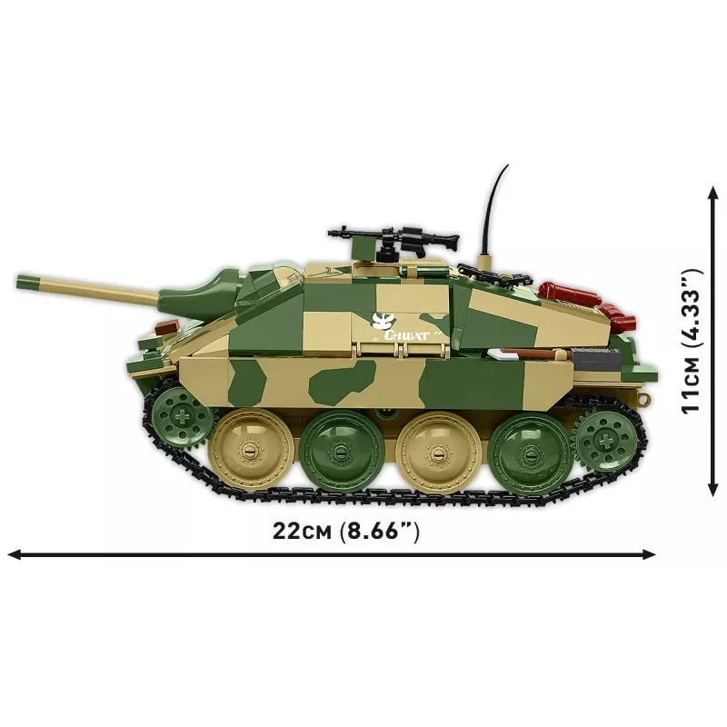 Cobi Blocks Jagdpanzer 38t Brave Konstruktionsset, 731 Teile