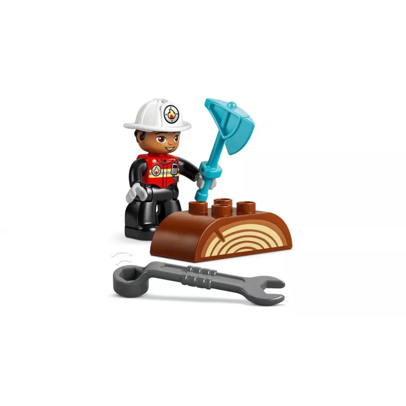 LEGO DUPLO 10473 Feuerwehrauto mit Schlauch und Feuerwehrmann