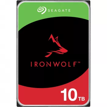 Seagate IronWolf ST10000VN000 interne Festplatte 10 TB 7200 RPM 256 MB 3,5 Zoll Serial ATA III