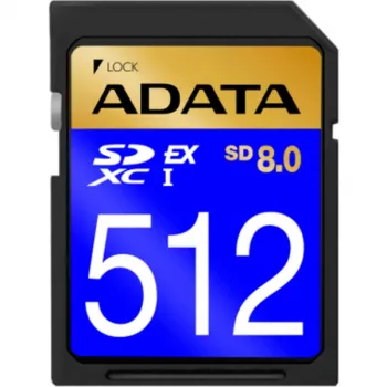 ADATA SDXC Premier Extreme SD8.0 512 GB Speicherkarte — SD Express, UHS-I U3, Class 10, V30