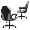 Gaming-Stuhl für Kinder Huzaro HZ-Ranger 1.0 Gray Mesh, grau und schwarz