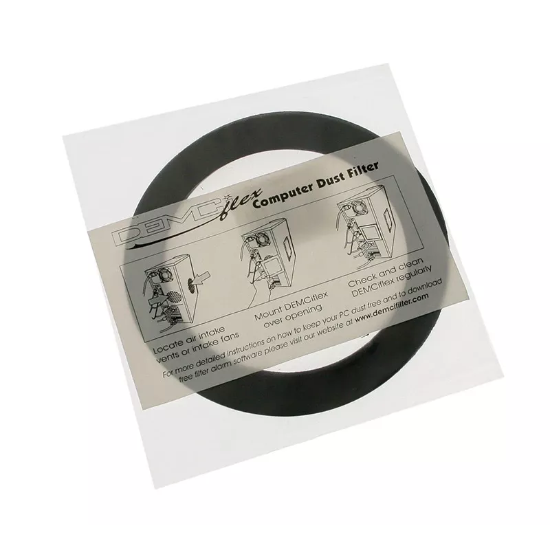 Runder Staubfilter DEMCiflex 80 mm — 80 mm rund
