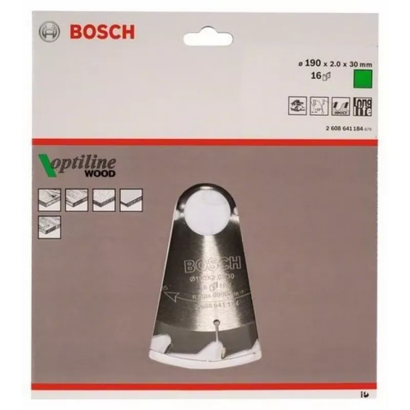 Bosch 2 608 641 184 Kreissägeblatt 19 cm 1 Stk.