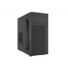 PC-Gehäuse NATEC Helix Mini Tower Schwarz — microATX/Mini-ITX, 3×3,5 Zoll + 5×2,5 Zoll, 33 cm GPU, USB-C/USB-A Anschlüsse