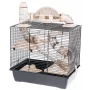 INTER-ZOO Rocky + Terrace beige - Käfig für einen Hamster