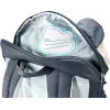 Kompakter Tagesrucksack DEUTER Kikki — Polyester 8 L, 350×200×170 mm, 310 g, Schwarz/Weiß