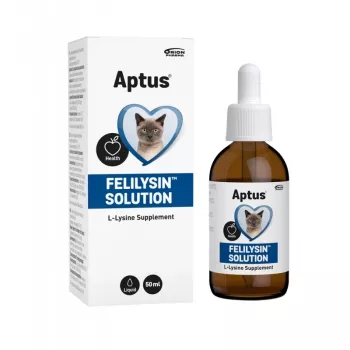 APTUS Felilysin Solution Immunität und Stress - Nahrungsergänzung für Katzen – 50 ml