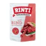 Nassfutter RINTI Kennerfleisch Rind 400 g — Monoprotein Rind, Alleinfuttermittel für ausgewachsene Hunde, 400 g