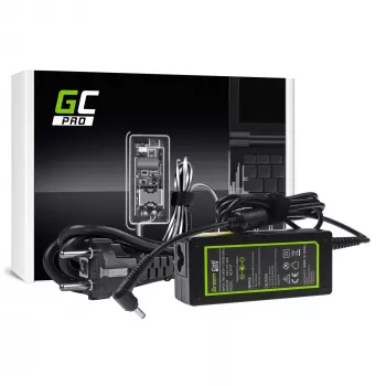Netzteil Green Cell AD41P 65W für ASUS Laptops, 19V 3,42A, Indoor, Schwarz