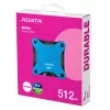 Externe SSD ADATA SD620 512 GB, USB 3.2 Gen 2 Micro-USB B, blau, Silikongehäuse, stoßfest