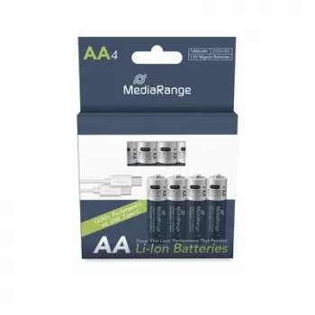 Wiederaufladbare Batterie MediaRange MRBAT161 AA Lithium-Ionen 18g