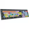 Tastatur LogicKeyboard Apple Logic Pro X2 Titan DE Mac — LKB-LOGXP2-TM-DE, deutsches Layout