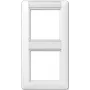 Abdeckplatte für Schaltaktor JUNG AS 582 NA WW Weiß, Duroplast, 80,5×151,5 mm