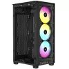 Corsair RGB AIRFLOW PC-Gehäuse 2000D Schwarz Mini-ITX inklusive Netzteil Nein SFX