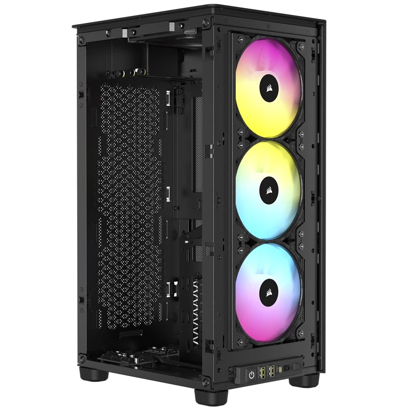 Corsair RGB AIRFLOW PC-Gehäuse 2000D Schwarz Mini-ITX inklusive Netzteil Nein SFX