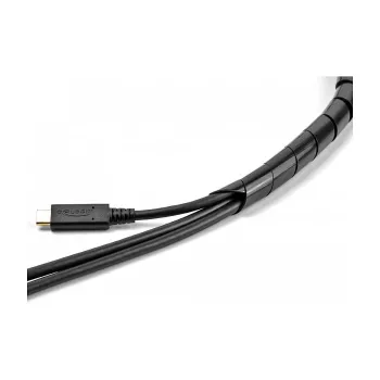 Delock Flexible Spiralschlauch 2m x 10mm Schwarz