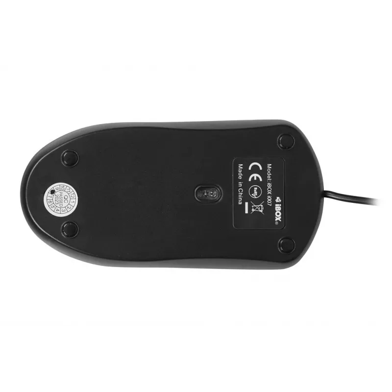 iBOX i007 kabelgebundene optische Maus, schwarz