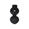 Steba WE 20 VOLCANO (schwarz) 4 Waffeln 700W Schwarz Waffeleisen (182800)