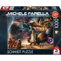 Puzzle schmidt spiele Michele Farella 1000 Teile — Weltraumreise-Illustration