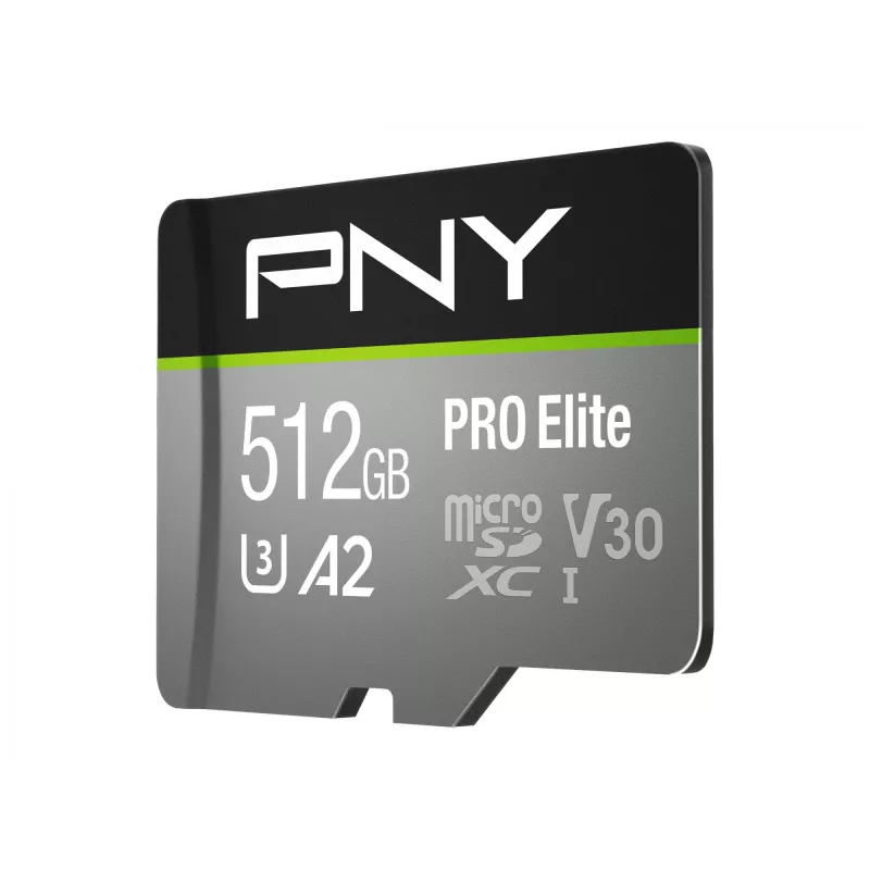 Flash-Speicher PNY 512GB microSDXC Class 10 P-SDUX512U3100PRO-GE