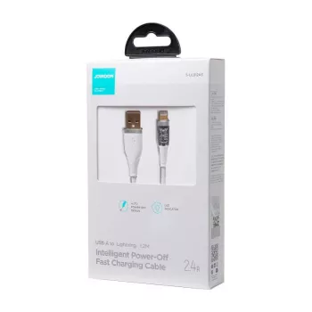USB-A-auf-Lightning-Kabel Joyroom S-UL012A3 2,4 A 1,2 m Weiß