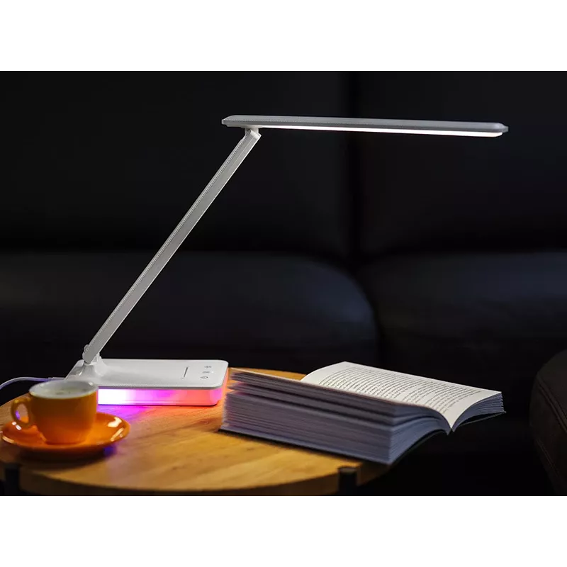 Tracer 47705 Prisma Weiße LED-Schreibtischlampe